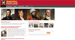 Desktop Screenshot of digitalmaryland.org